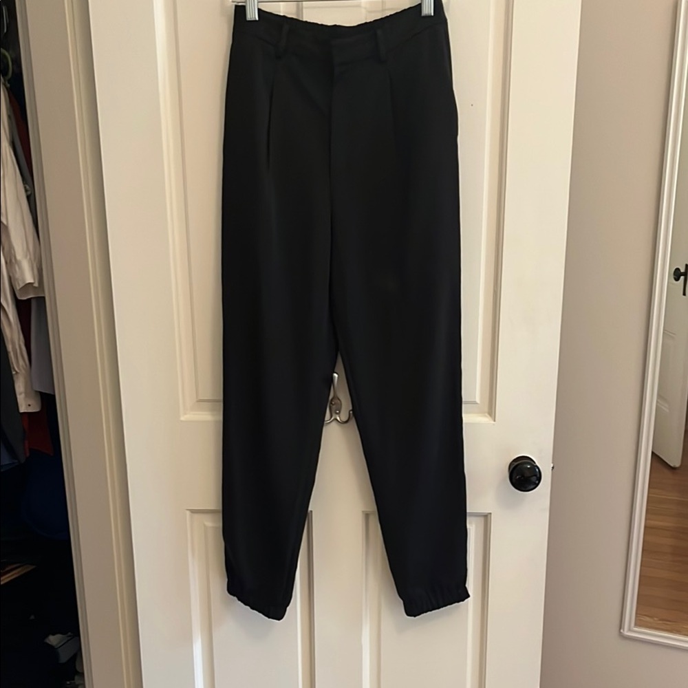 Uniqlo Black Dress Pants High-Waisted